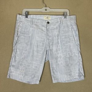 Sol Angeles Shorts Adult‎ 33 Gray Mid Rise Beach Pockets Mens